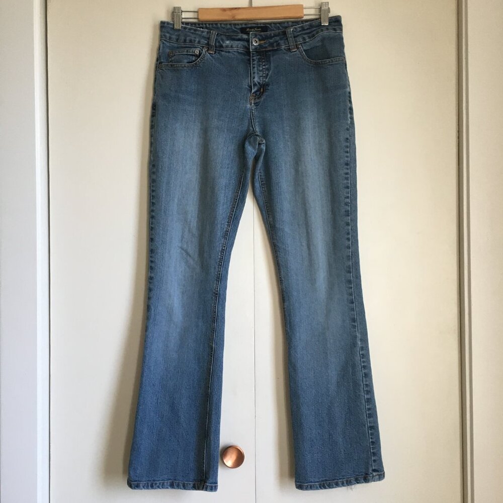 Brody Jeans Blue Denim Straight Leg Size 31 Classic Medium Wash Stretch